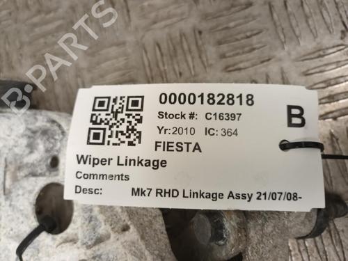 Mechanizm wycieraczek przednich FORD FIESTA VI (CB1, CCN) 1.25 | BP29649779C83 