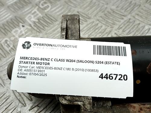 Starter MERCEDES-BENZ C-CLASS (W204) C 180 Kompressor (204.046) | BP29674889M8