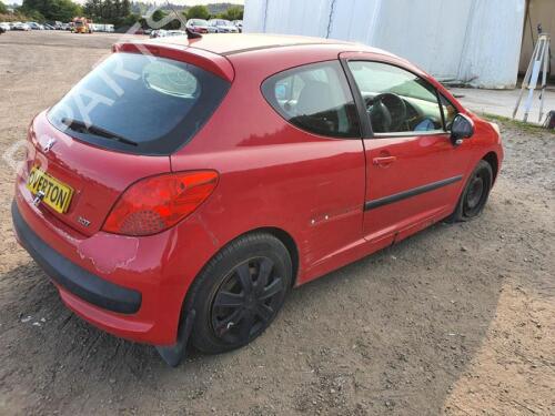 Rear parcel shelf PEUGEOT 207 (WA_, WC_) 1.4 HDi | BP29662180C85 