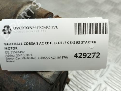 Anlasser VAUXHALL CORSA Mk III (D) (S07) 1.3 CDTI (L08) | BP29667605M8 
