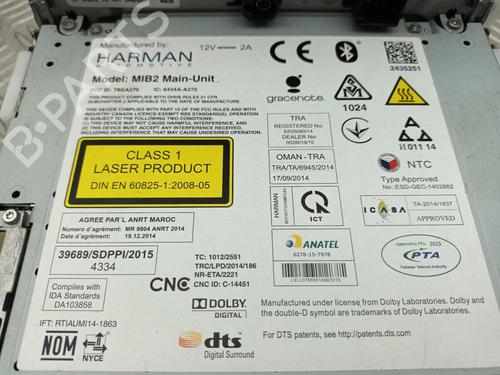 Display monitor PORSCHE 718 CAYMAN (982) 4.0 GT4 (982810, 982811) | BP29648622C48