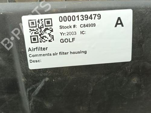 Air filter box VW GOLF IV (1J1) 1.6 16V | BP29649033M87 