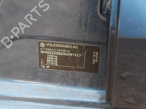 Rear right seatbelt VW POLO V (6R1, 6C1) 1.6 BiFuel | BP29675417I28 