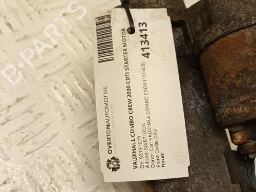 Starter VAUXHALL COMBO Mk II (C) Box Body/MPV (F25) 1.3 CDTI 16V | BP29663586M8 