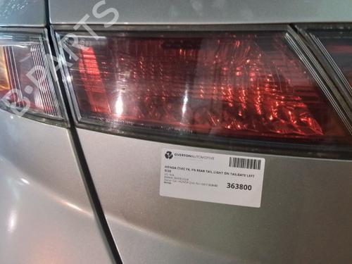 Used Left taillight HONDA CIVIC VIII Hatchback (FN, FK) 2.2 CTDi (FK3) (140 hp) 29658288