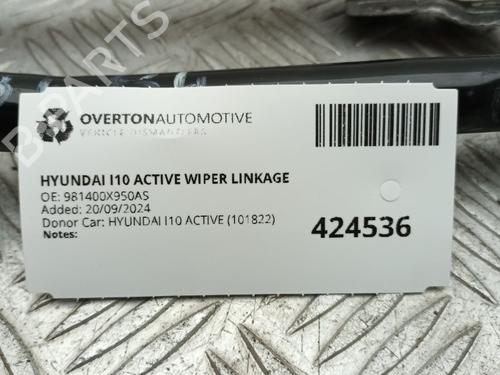 Front wipers mechanism HYUNDAI i10 I (PA) 1.2 | BP29666403C83 