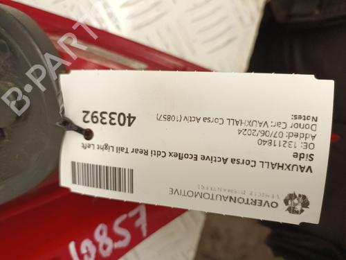 Left taillight VAUXHALL CORSA Mk III (D) (S07) 1.3 CDTI (L08) | BP29661540C34