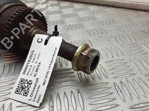 Left front driveshaft NISSAN ALMERA TINO (V10) 1.8 | BP29648171M38