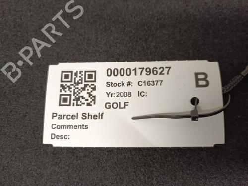 Rear parcel shelf VW GOLF VI (5K1) 1.6 MultiFuel | BP29649728C85 