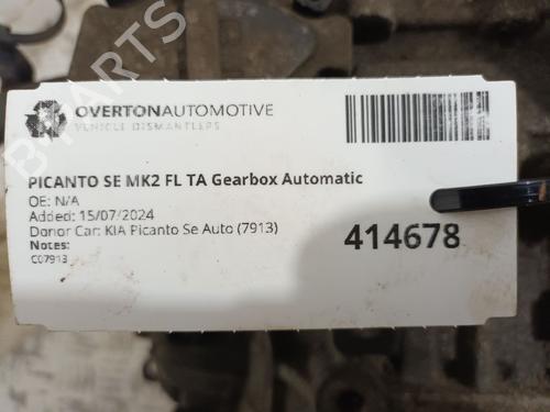 Gearbox KIA PICANTO II (TA) 1.0 | BP29663761M3