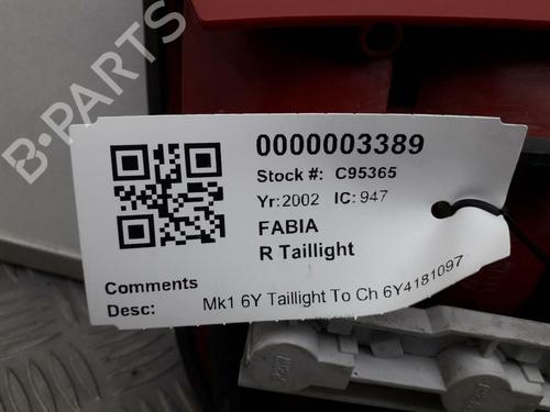 Højre baglygte SKODA FABIA I Combi (6Y5) 1.4 16V | BP29645395C35