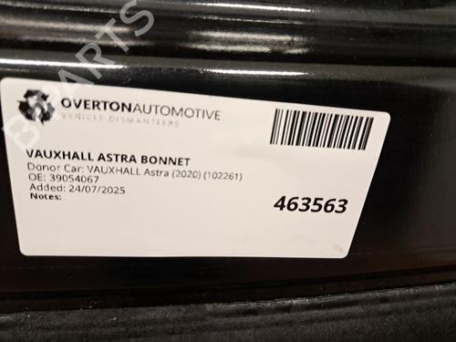 Hood VAUXHALL ASTRA Mk VII (K) (B16) 1.0 | BP29683151C1