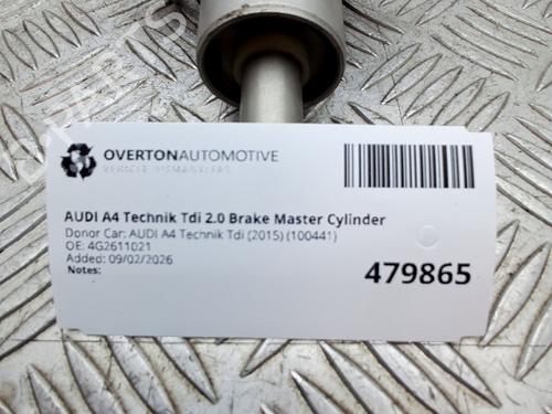 Brake master cylinder AUDI A4 B8 (8K2) 2.0 TDI | BP32179666M77 
