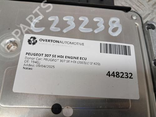 Engine control unit (ECU) PEUGEOT 307 (3A/C) 1.6 HDi | BP29675717M57 