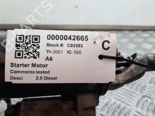 Starter AUDI A6 C5 (4B2, 4B4) 2.5 TDI quattro | BP29646735M8 