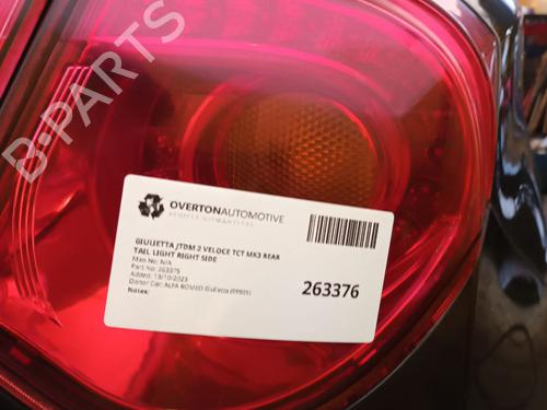 Used Right taillight ALFA ROMEO GIULIETTA (940_) 2.0 JTDM (940.FXL1A) (140 hp) 29652461