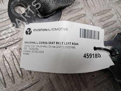Sikkerhedssele bag venstre VAUXHALL CORSAVAN Mk III (D) Hatchback Van (S07) 1.3 CDTI | BP29680616I29 