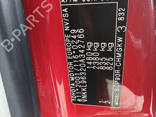 Windscreen washer tank TOYOTA YARIS (_P9_) 1.3 VVT-i (SCP90_, SCP90R) | BP29679691C113 