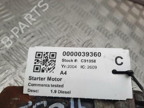 Starter AUDI A4 B6 Avant (8E5) 1.9 TDI quattro | BP29646610M8