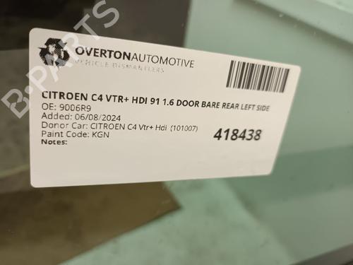 Left rear door CITROËN C4 II (NC_) 1.6 HDi 90 | BP29664877C4 