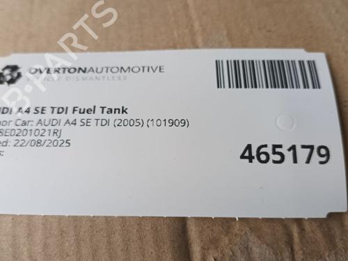 Fuel tank AUDI A4 B7 (8EC) 1.9 TDI | BP29684065C62