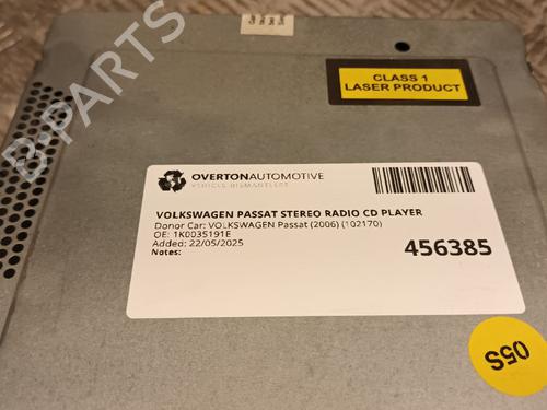 Radio VW PASSAT B7 (362) 2.0 TDI | BP29679591E6 