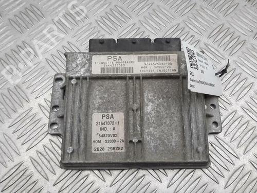 Used Engine control unit (ECU) PEUGEOT 206 Hatchback (2A/C) 1.4 i (75 hp) 29647634