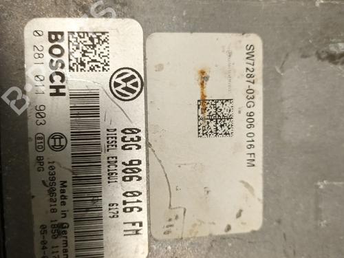 Engine control unit (ECU) VW JETTA III (1K2) 2.0 TDI | BP29663380M57