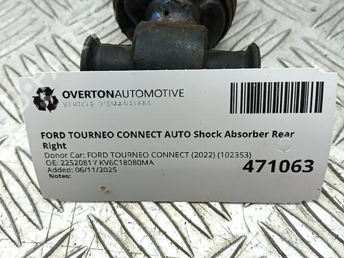 Right rear shock absorber FORD TOURNEO CONNECT / GRAND TOURNEO CONNECT V408 MPV 1.5 EcoBlue | BP30189781M19