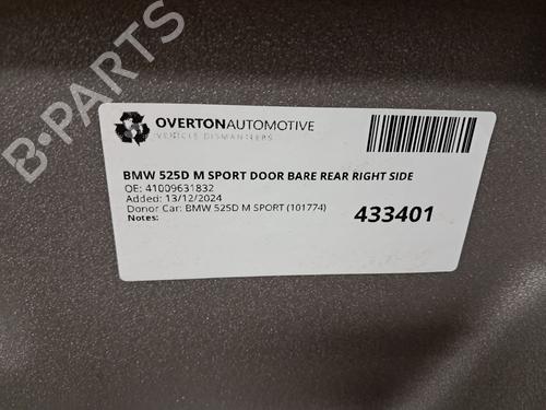 Right rear door BMW 3 (E90) 318 d | BP29669253C5 