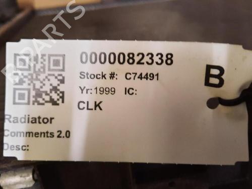 Radiateur à eau MERCEDES-BENZ CLK (C208) CLK 200 (208.335) | BP29647837M31 