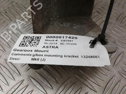 Gearbox mount VAUXHALL ASTRA Mk VI (J) (P10) 1.4 | BP29646182M88 
