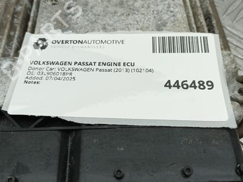 Motorstyringsenhet VW PASSAT B7 Variant (365) 2.0 TDI | BP29674786M57 
