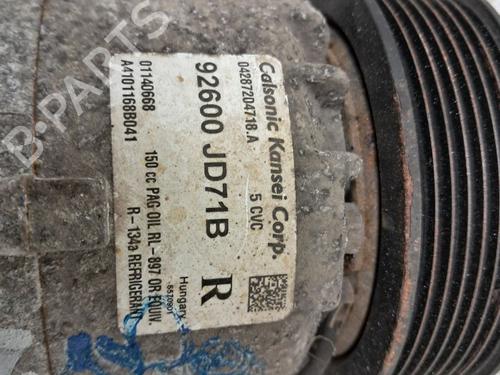 AC compressor NISSAN NAVARA NP300 (D40) 2.5 dCi 4WD (D40TT, D40T, D40M, D40BB) | BP30189789M34 