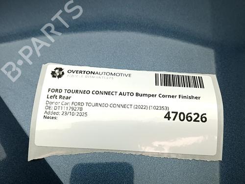 Corner bumper FORD TOURNEO CONNECT / GRAND TOURNEO CONNECT V408 MPV 1.5 EcoBlue | BP29848564C117