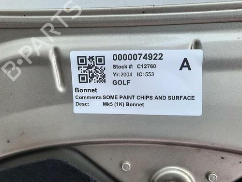 Hood VW GOLF V (1K1) 2.0 SDI | BP29647758C1 