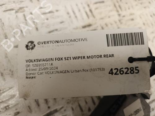 Ruitenwissermotor achter VW FOX Hatchback (5Z1, 5Z3, 5Z4) 1.2 | BP29666756M102 