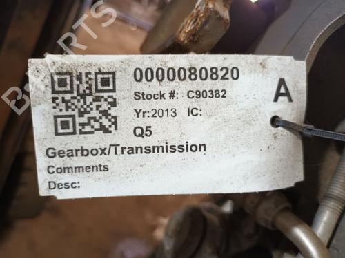 Gearbox AUDI Q5 (8RB) SQ5 TDI quattro | BP30164987M3