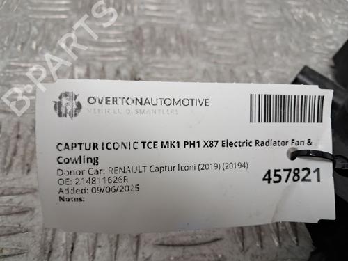 Radiator fan RENAULT CAPTUR I (J5_, H5_) 1.3 TCe 150 (J5NK, J5JS) | BP29680003M35