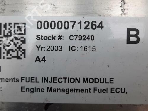 Computer motormanagement AUDI A4 B6 (8E2) 2.0 | BP29647699M57