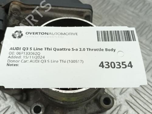 Throttle body AUDI Q3 (8UB, 8UG) 2.0 TFSI quattro | BP29667997M82 