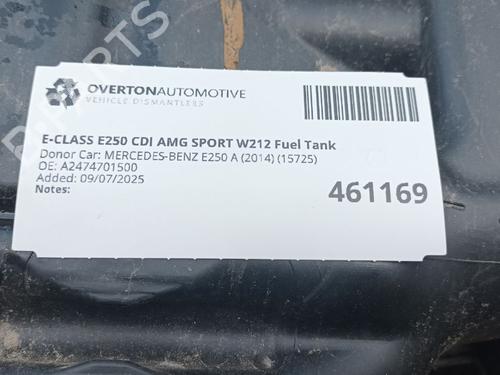 Fuel tank MERCEDES-BENZ E-CLASS (W212) E 250 CDI / BlueTEC (212.003, 212.004) | BP29681623C62 