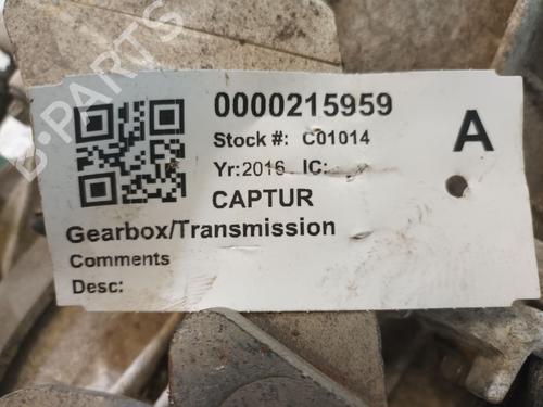 Gearbox RENAULT CAPTUR I (J5_, H5_) 1.5 dCi 110 | BP29650718M3