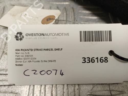 Rear parcel shelf KIA PICANTO I (SA) 1.1 | BP29655868C85 