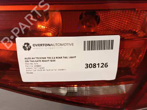 Højre baglygte AUDI A4 B8 (8K2) 2.0 TDI | BP29653640C35 