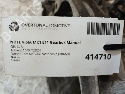 Gearbox NISSAN MICRA III (K12) 1.2 16V | BP29663771M3