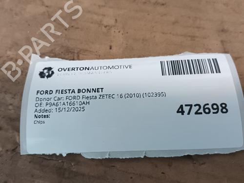 Hood FORD FIESTA VI (CB1, CCN) 1.4 | BP30981657C1 