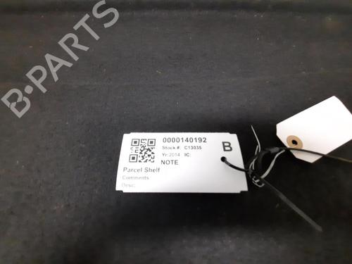 Rear parcel shelf NISSAN NOTE (E12) 1.5 dCi | BP29649052C85