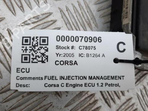 Calculateur moteur (ecu) VAUXHALL CORSA Mk II (C) (X01) 1.2 Twinport (F08, F68) | BP29647535M57