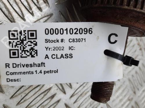 Right front driveshaft MERCEDES-BENZ A-CLASS (W168) A 140 (168.031, 168.131) | BP29648180M39